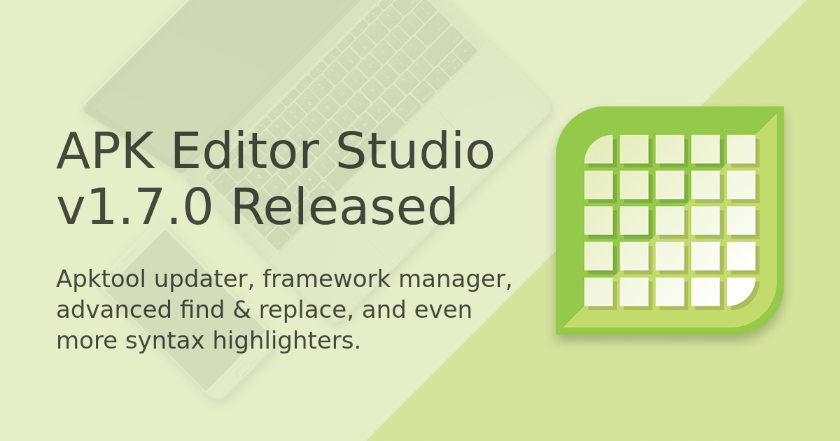 APK Editor Studio v1 7 0 Released Blog APK Editor Studio