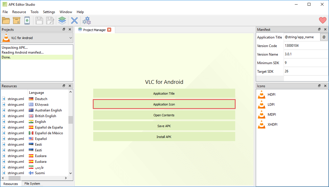 android studio icon editor